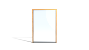 Fixed frame windows (same construction as sliding patio doors). Max. width 2,490 mm