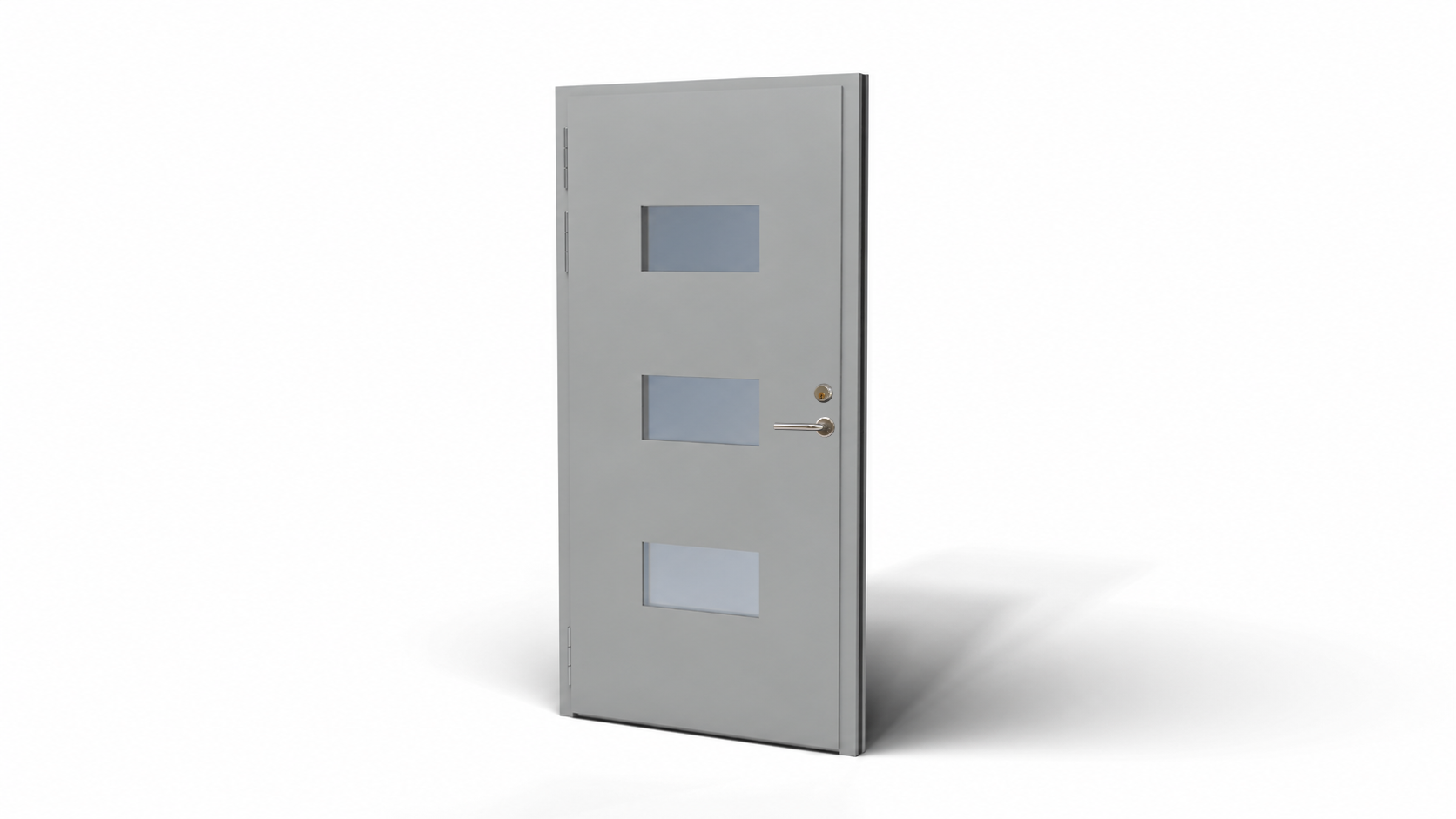 Panel Doors in aluminium_Strømmen Group
