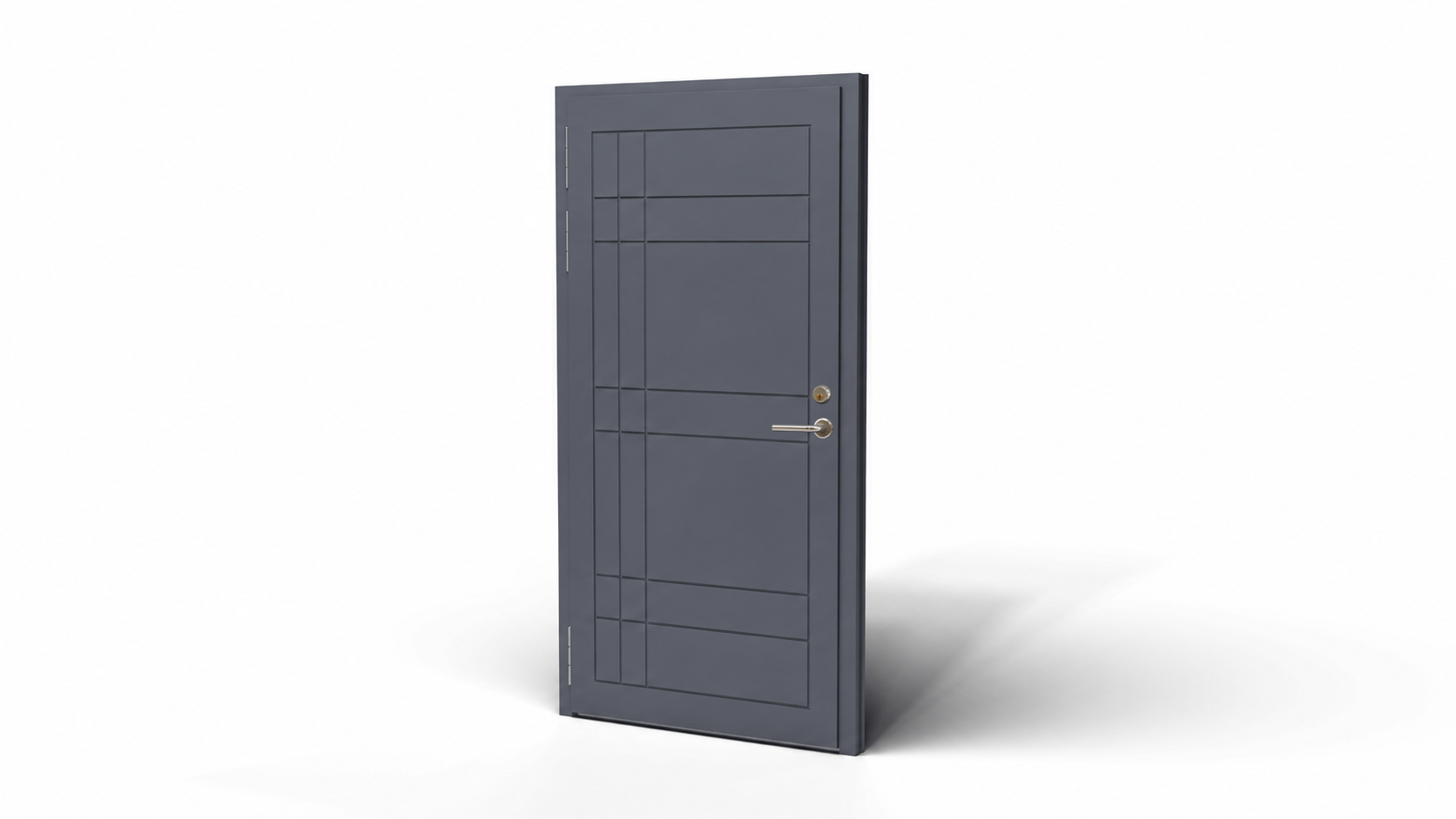 Panel Doors in aluminium_Strømmen Group
