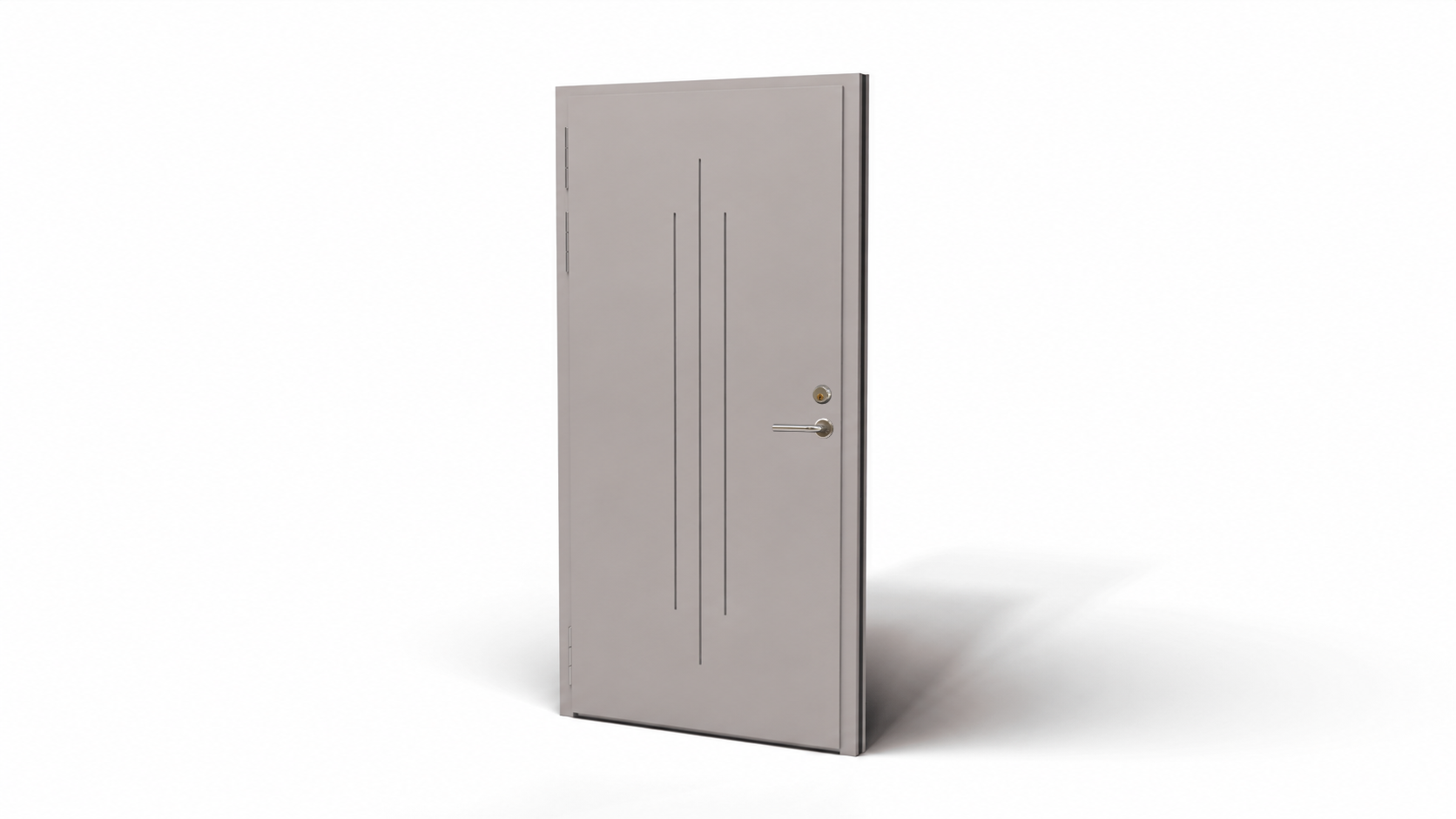 Panel Doors in aluminium_Strømmen Group
