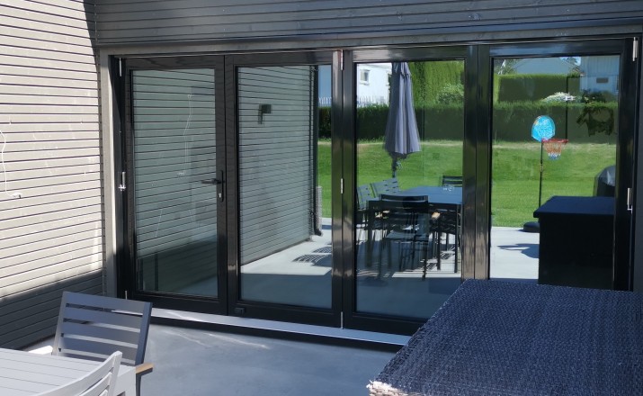 Aluminium Clad Bi-Folding Door