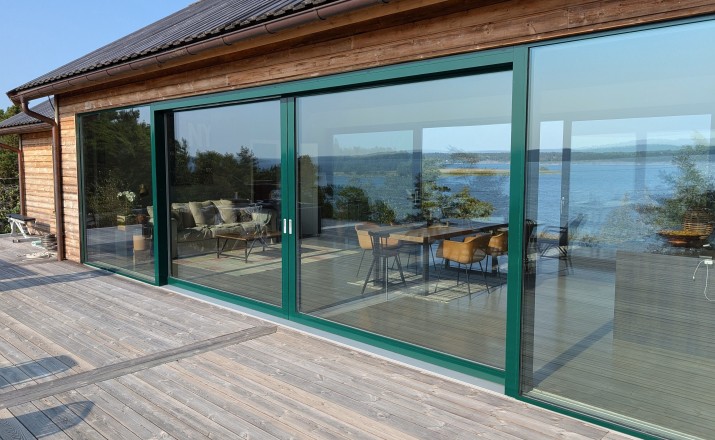 Timber lift-slide doors