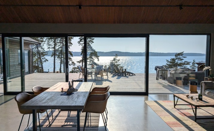 Timber lift-slide doors Skydedøre vinduer