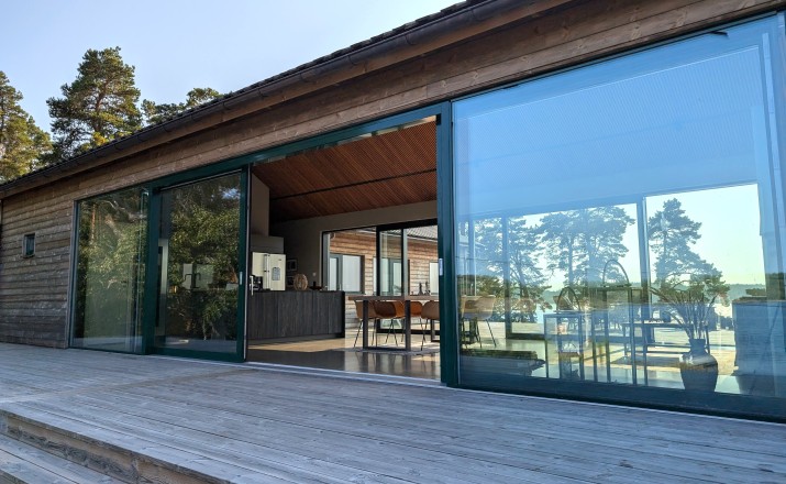 Timber lift-slide doors