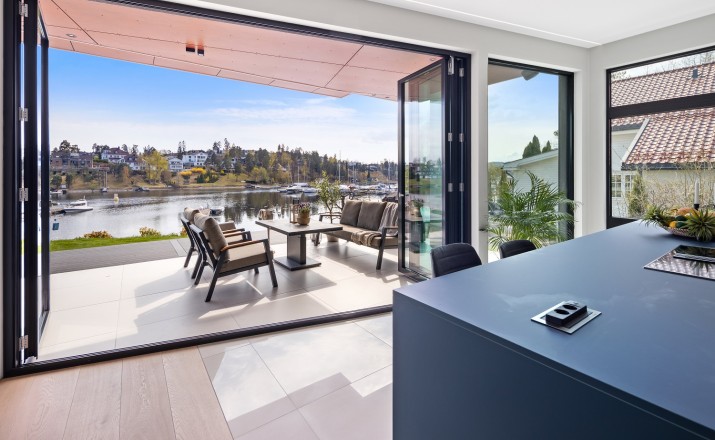 Aluminium Schüco Bi-Folding doors