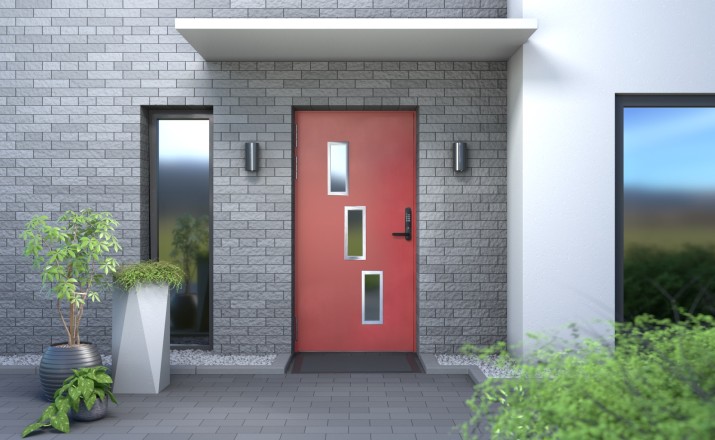 Aluminium Entrance Doors