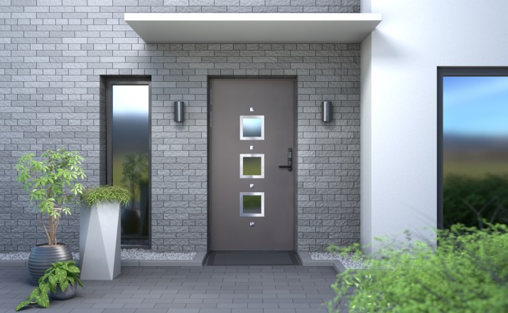 Aluminium Entrance Doors