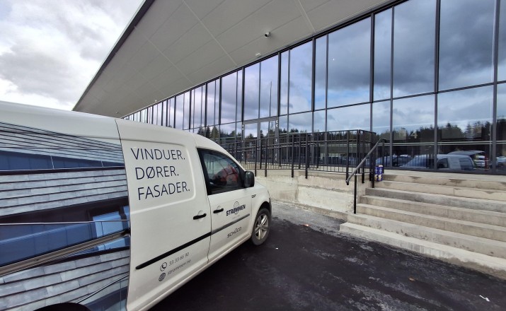 Fasadai Gardermoen kongresų salei