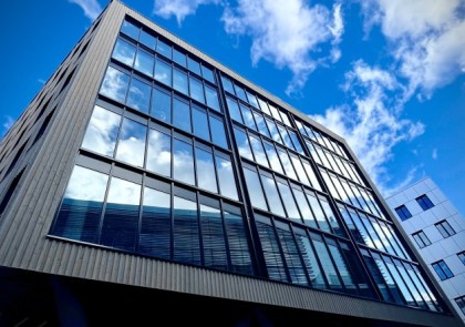 Fasadinės sistemos 'OCCI Lamell 4' projektui Osle